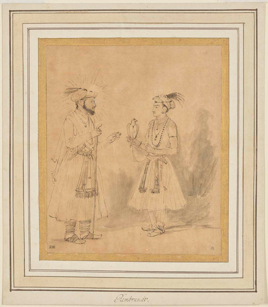 Shah Jahan and Dara Shikoh Gm-00011401