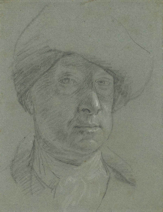 Self-Portrait Wearing a Cloth Hat Gm-00012301